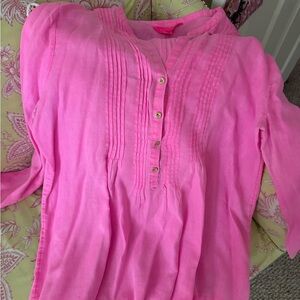 Lilly Pulitzer Pink Tunic
